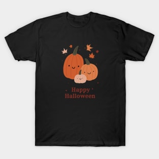 Happy Halloween Pumpkin Smile T-Shirt